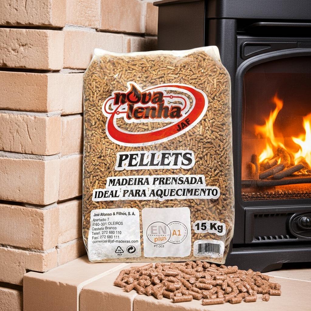 Novalenha Pellet 77 Sacos de 15kg